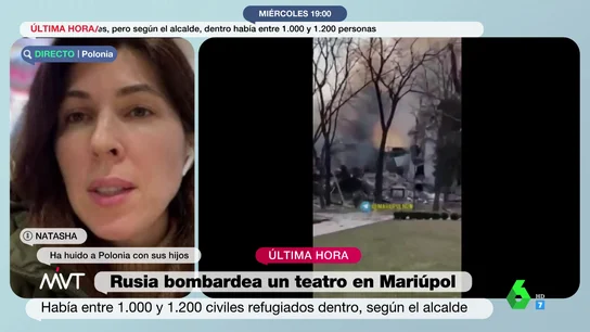 El grito de una refugiada ucraniana contra la invasión rusa: "No es un ejército, son asesinos y terroristas" El grito de una refugiada ucraniana contra la invasión rusa: "No es un ejército, son asesinos y terroristas"