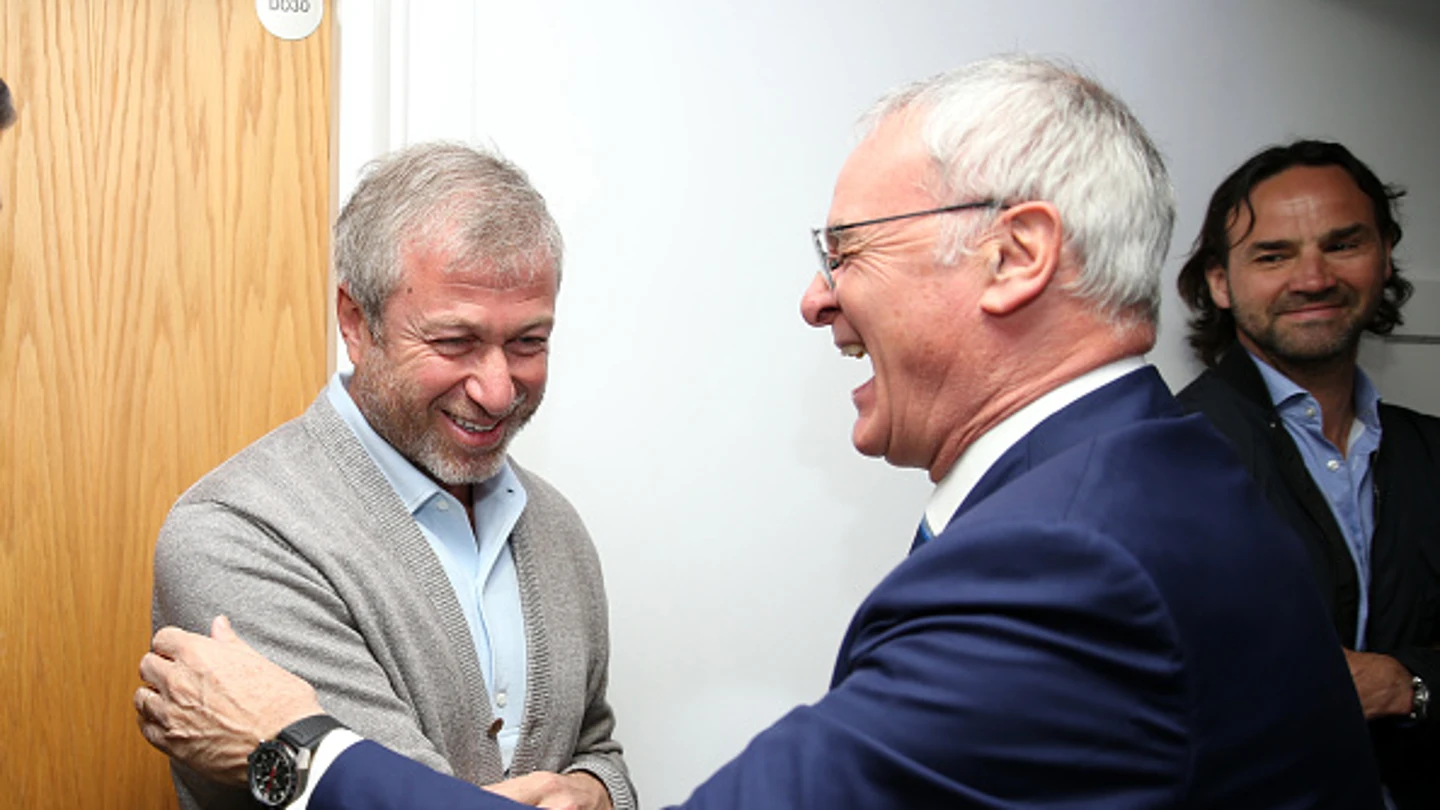 Roman Abramovich y Claudio Ranieri Roman Abramovich y Claudio Ranieri