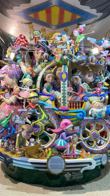 Falla Infantil 2022 Convento Jerusalén - Matemático Marzal Falla Infantil 2022 Convento Jerusalén - Matemático Marzal
