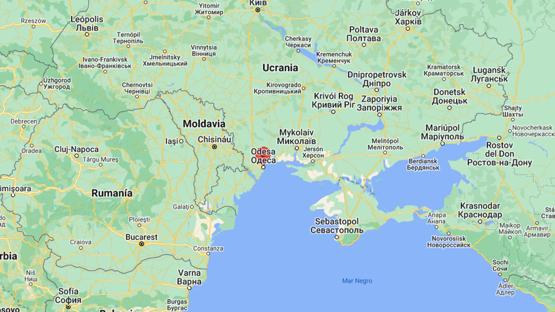 Ataque a la joya del mar Negro: varios barcos rusos bombardean Odesa