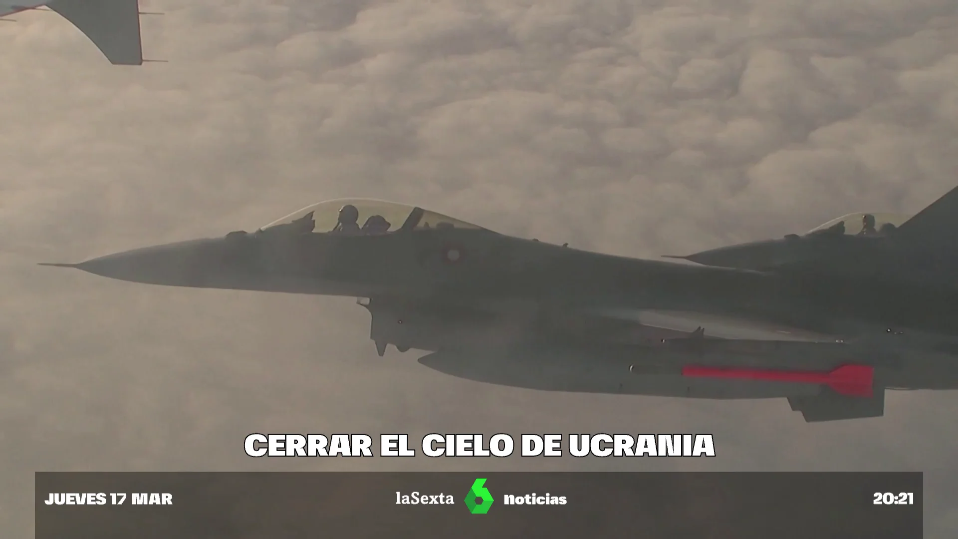 ¿Qué supondría cerrar el espacio aéreo sobre Ucrania como pide Zelenski?