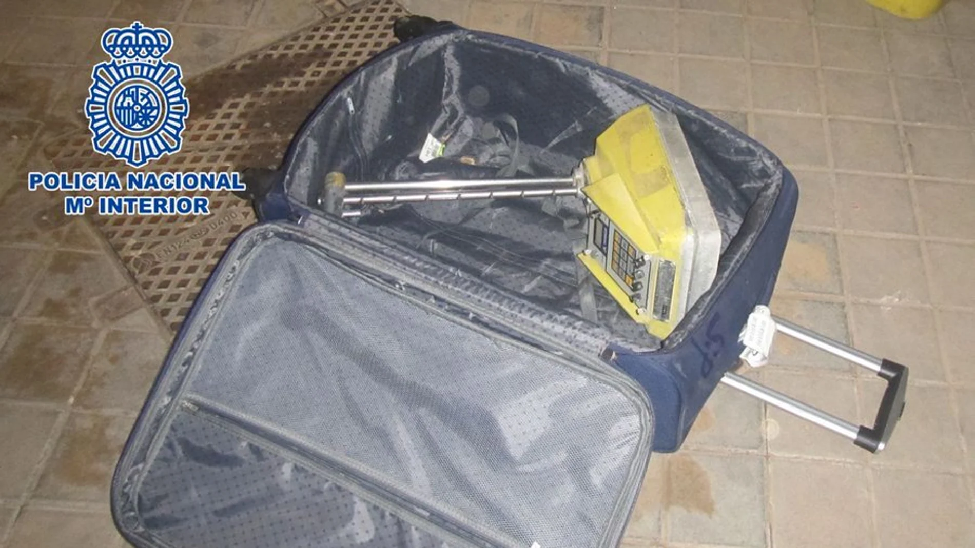 Recuperan el maletín radiactivo robado en Madrid sin que haya sufrido alteraciones