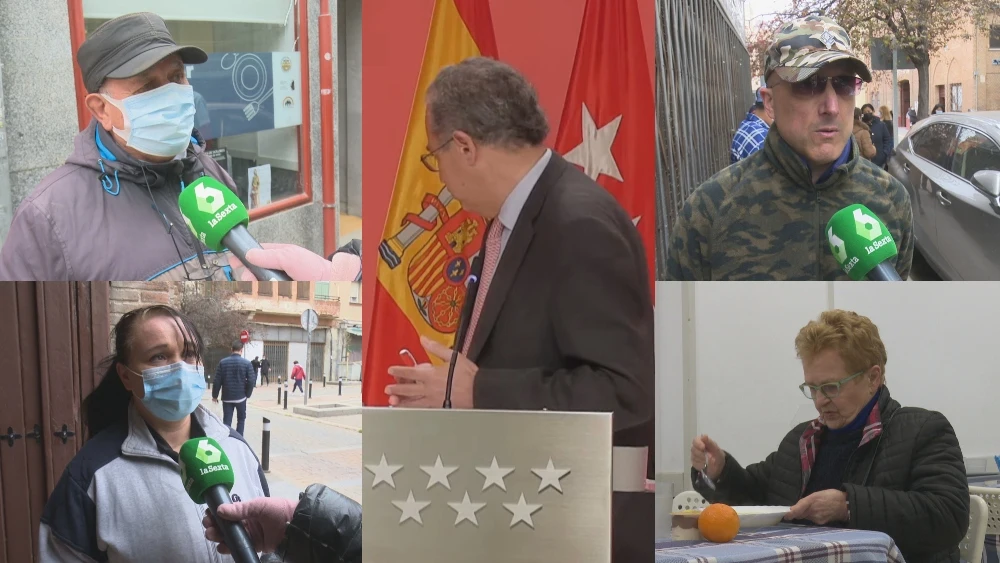Los pobres que Ossorio no ve mirando al suelo: María, Fernando o Florentina
