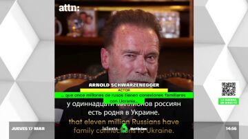 El contundente mensaje de Arnold Schwarzenegger para los soldados rusos en Ucrania