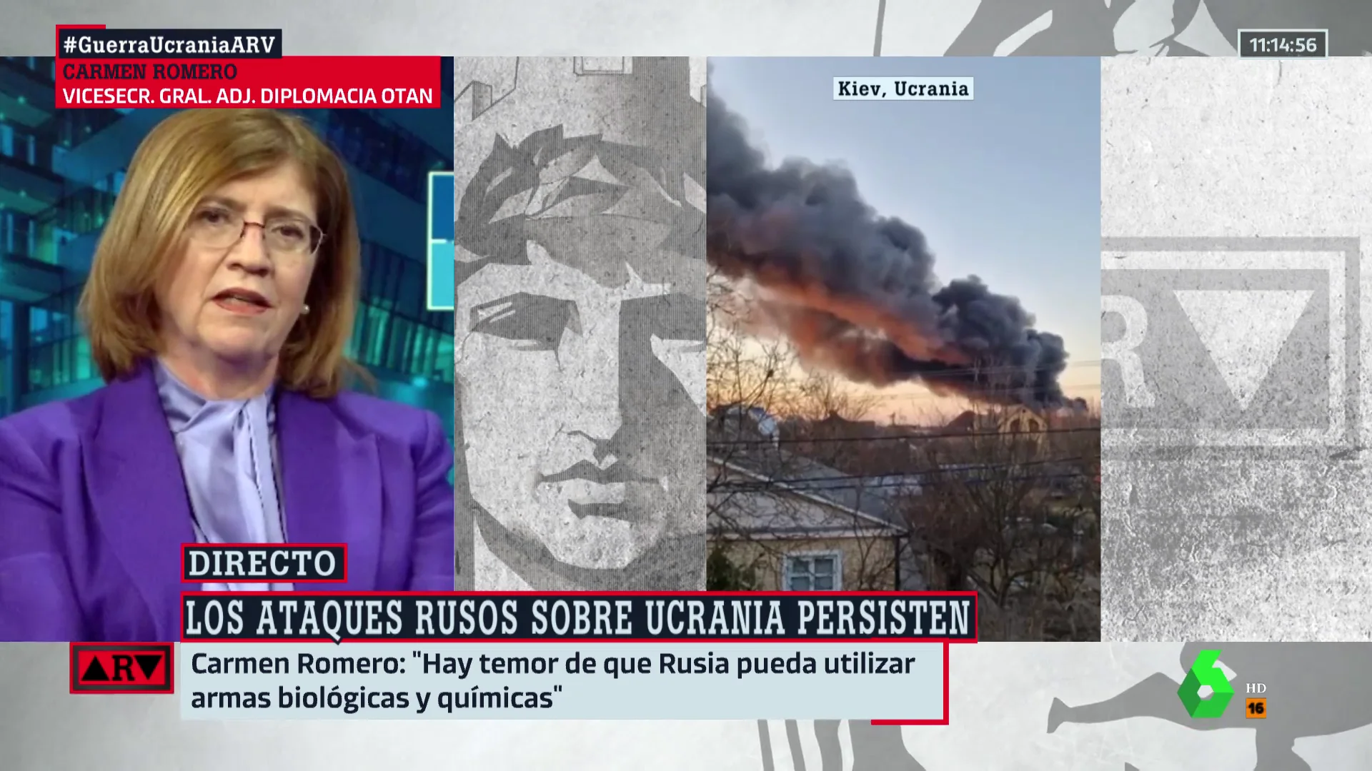 ¿Cómo actuaría la OTAN si Rusia utiliza bombas nucleares en Ucrania? La vicepresidenta de diplomacia de la OTAN responde