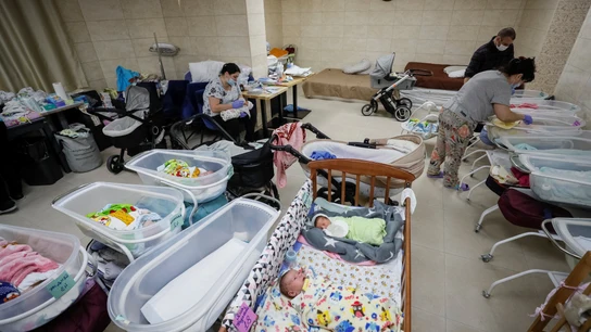 El refugio en el que permanecen 17 bebés nacidos por gestación subrogada El refugio en el que permanecen 17 bebés nacidos por gestación subrogada