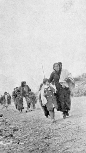 El camino de 'La Desbandá'