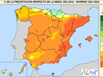 Mapa de precipitación Mapa de precipitación