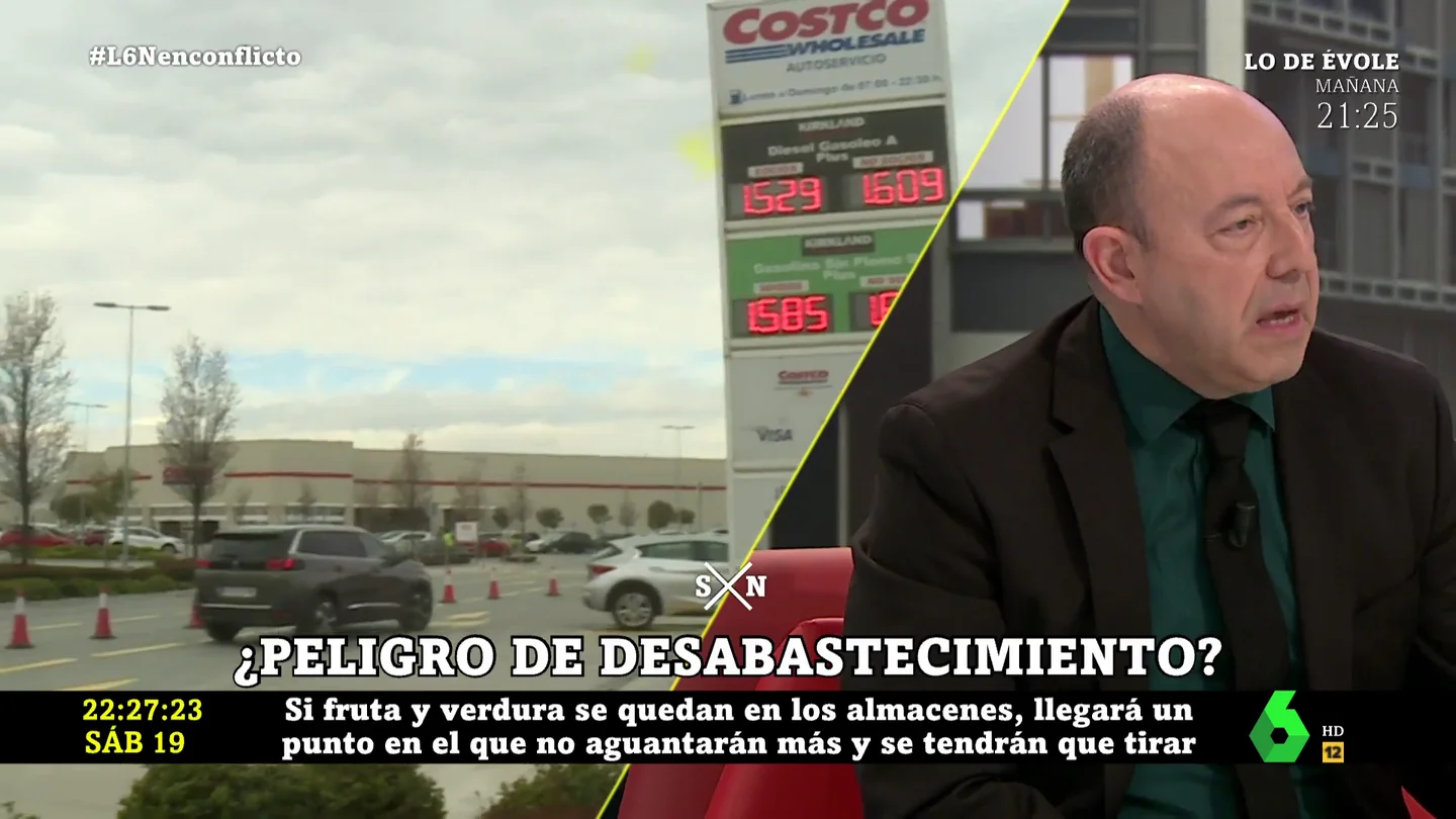 Gonzalo Bernardos: "Si el Gobierno suprime el impuesto de hidrocarburos el precio de la gasolina sería de 1,36" Gonzalo Bernardos: "Si el Gobierno suprime el impuesto de hidrocarburos el precio de la gasolina sería de 1,36"