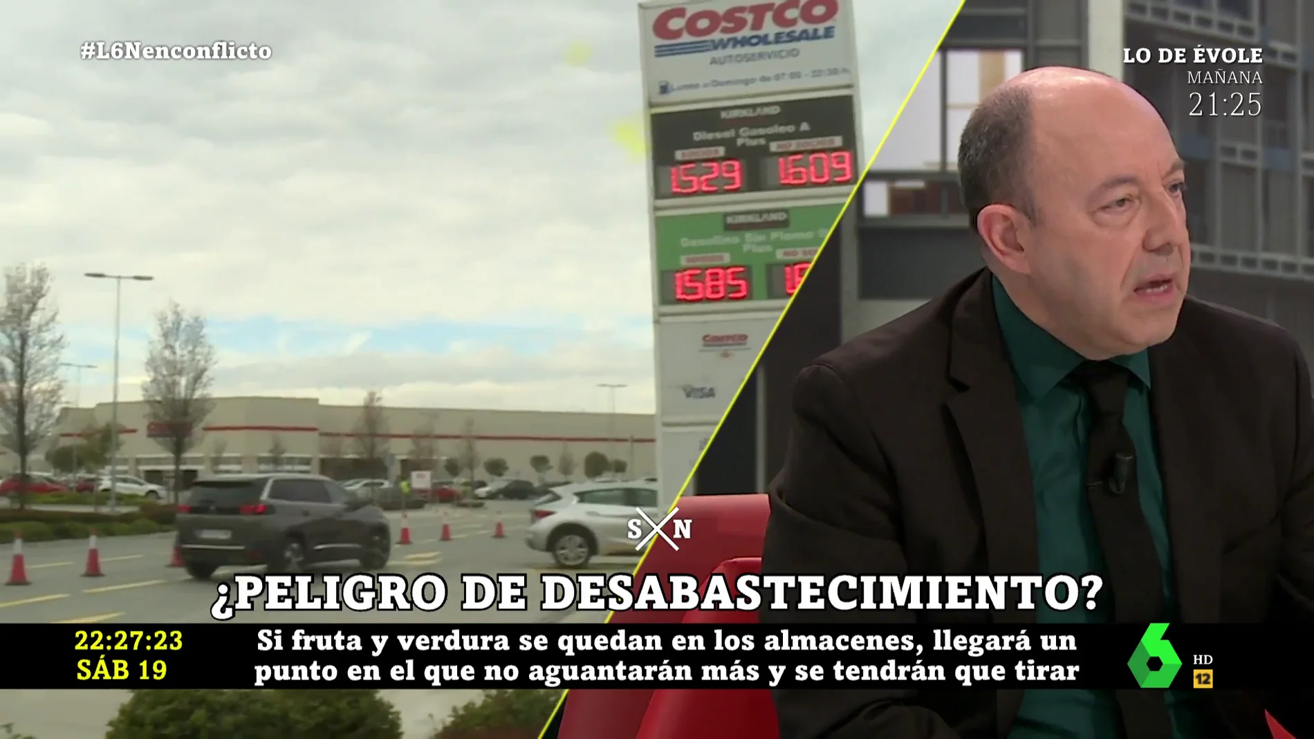 Gonzalo Bernardos: "Si el Gobierno suprime el impuesto de hidrocarburos el precio de la gasolina sería de 1,36"