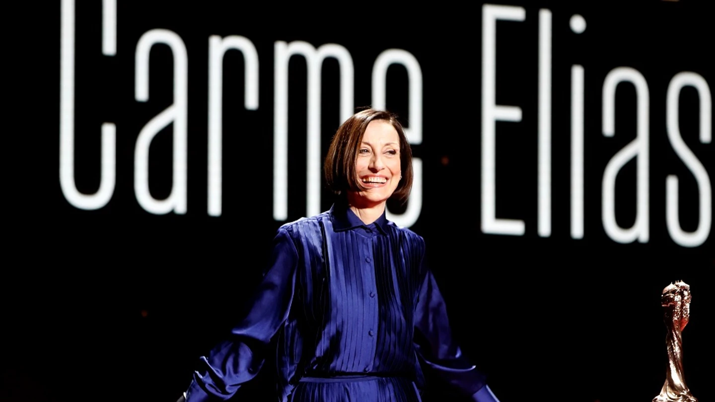 La actriz Carme Elías La actriz Carme Elías