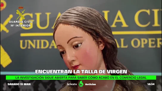 Aparece en Tenerife la talla de la Virgen de la Inmaculada, robada en 2016 en Sevilla Aparece en Tenerife la talla de la Virgen de la Inmaculada, robada en 2016 en Sevilla
