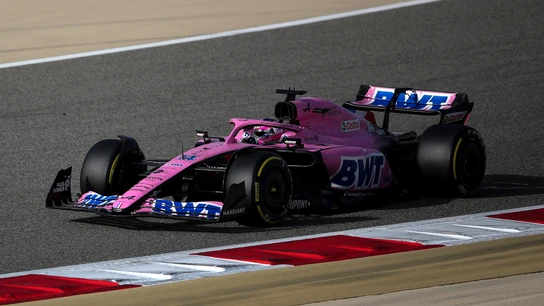 Fernando Alonso, en Bahrein Fernando Alonso, en Bahrein