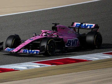 Fernando Alonso, en Bahrein Fernando Alonso, en Bahrein