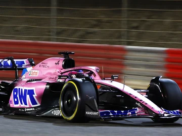 Fernando Alonso, con el Alpine Fernando Alonso, con el Alpine