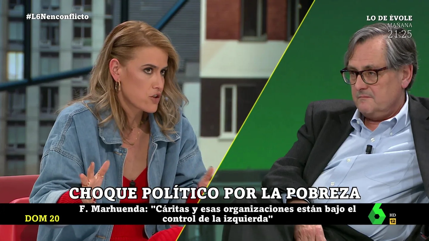 La respuesta de Afra Blanco a las declaraciones de Enrique Ossorio sobre Cáritas y la pobreza: "Son miserables" La respuesta de Afra Blanco a las declaraciones de Enrique Ossorio sobre Cáritas y la pobreza: "Son miserables"