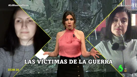 Los testimonios de dos ciudadanas ucranianas atrapadas entre las bombas: "Ya distinguimos nuestra defensa antiaérea. Cuando escuchamos esas explosiones sabemos que estamos a salvo" Los testimonios de dos ciudadanas ucranianas atrapadas entre las bombas: "Ya distinguimos nuestra defensa antiaérea. Cuando escuchamos esas explosiones sabemos que estamos a salvo"