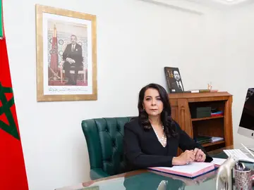 La embajadora de Marruecos en España, Karima Benyaich