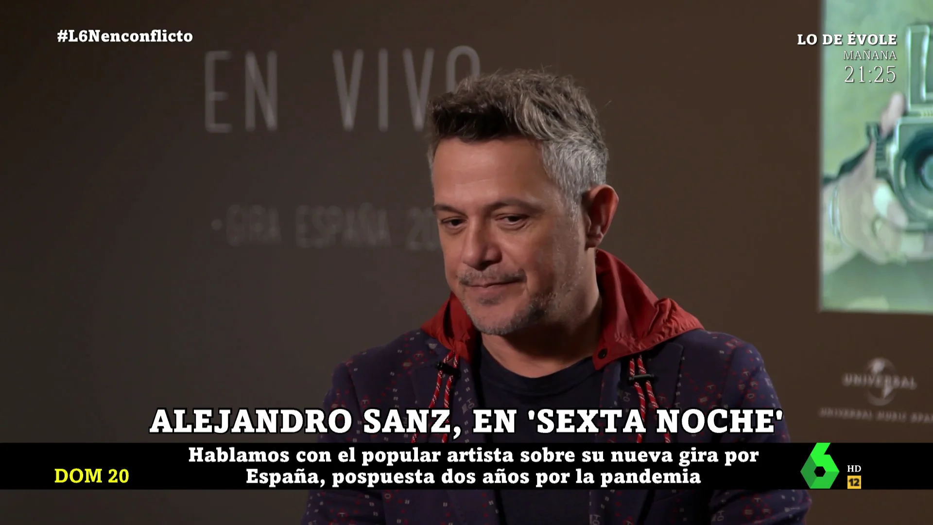 alejandro sanz confesión personal