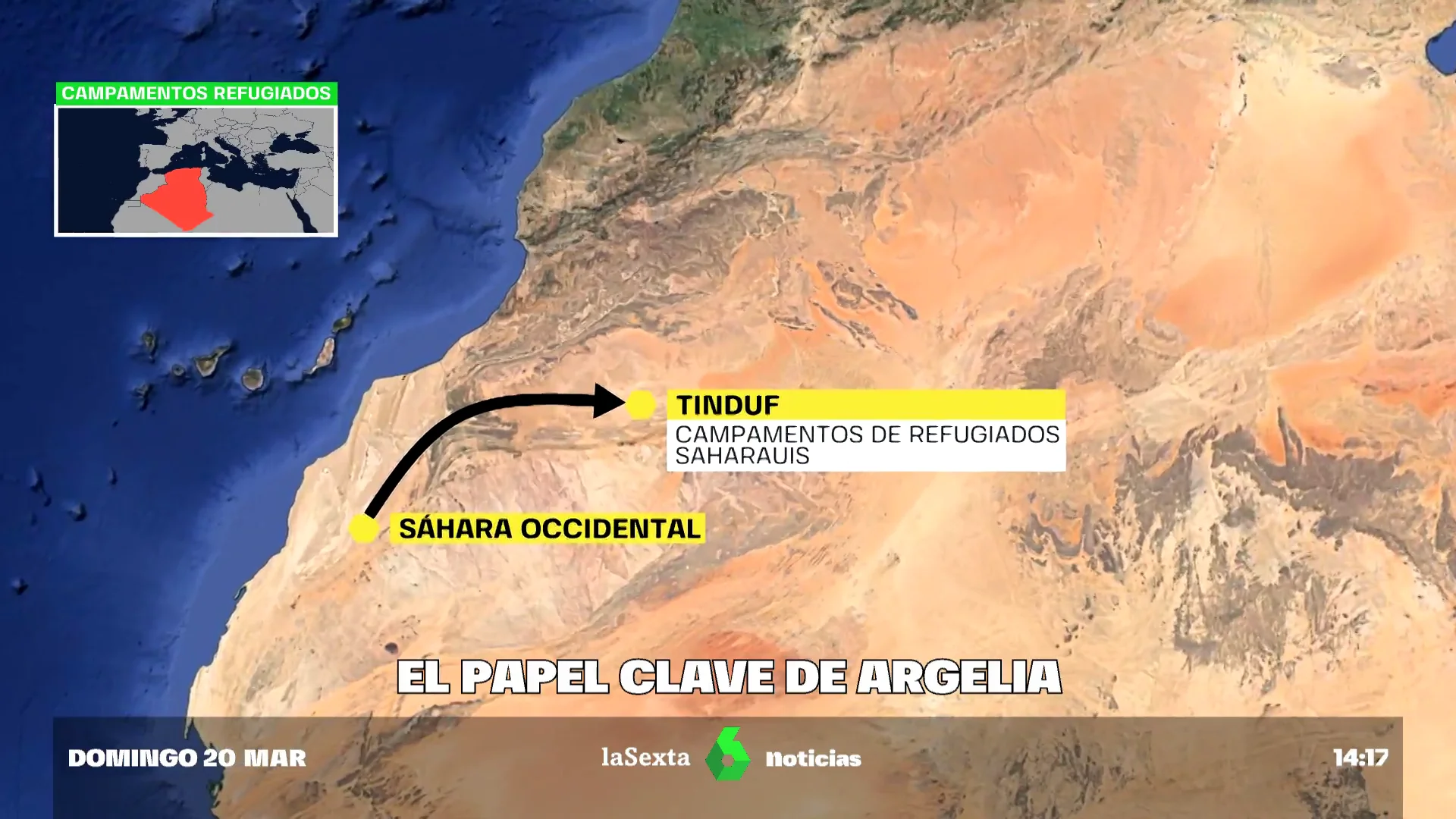 ARGELIA Y EL SÁHARA