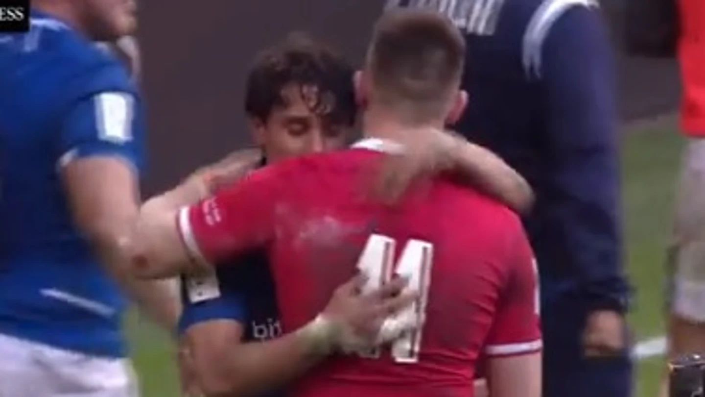 El gesto deportivo que ha emocionado al rugby El gesto deportivo que ha emocionado al rugby