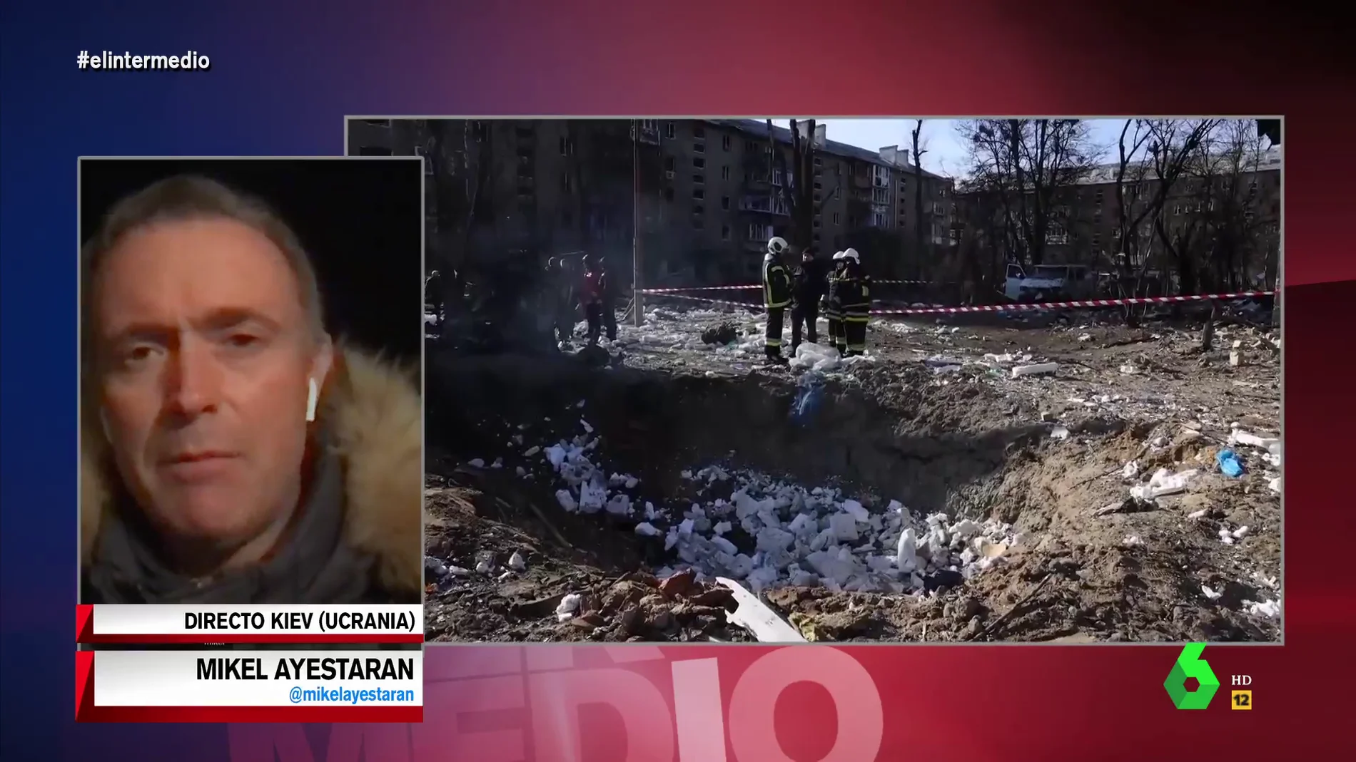Mikel Ayestaran revela qué hacen los ucranianos cuando paran las bombas: "Intentan robar a la guerra la libertad que les ha quitado"