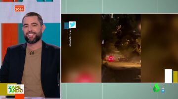 La divertida reacción de Dani Mateo al 'nuevo' modelo de coche volador: "Te va a salir cara la noche"