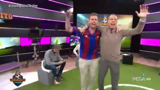 El 'show' de Cristóbal Soria y Jota Jordi en 'El Chiringuito': "¿¡Dónde está el ADN!?" El 'show' de Cristóbal Soria y Jota Jordi en 'El Chiringuito': "¿¡Dónde está el ADN!?"