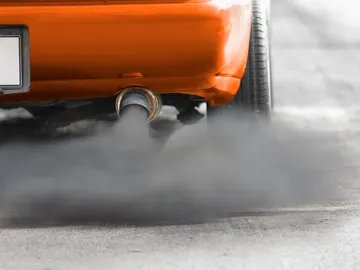 Tubo de escape, contaminación Tubo de escape, contaminación