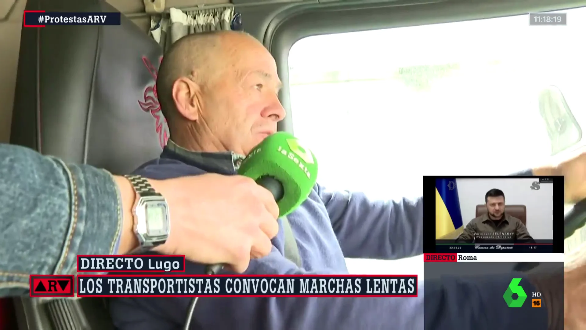 entrevista transportistas ARV