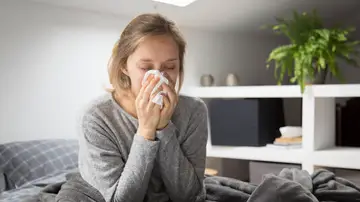 enferma, enfermo, enfermedad, gripe, resfriado