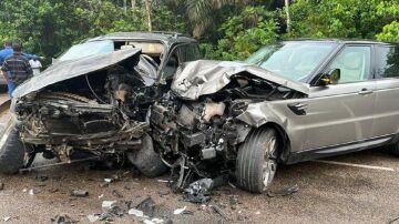 Accidente de coche de André Onana