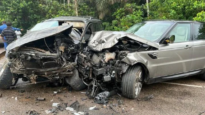 Accidente de coche de André Onana