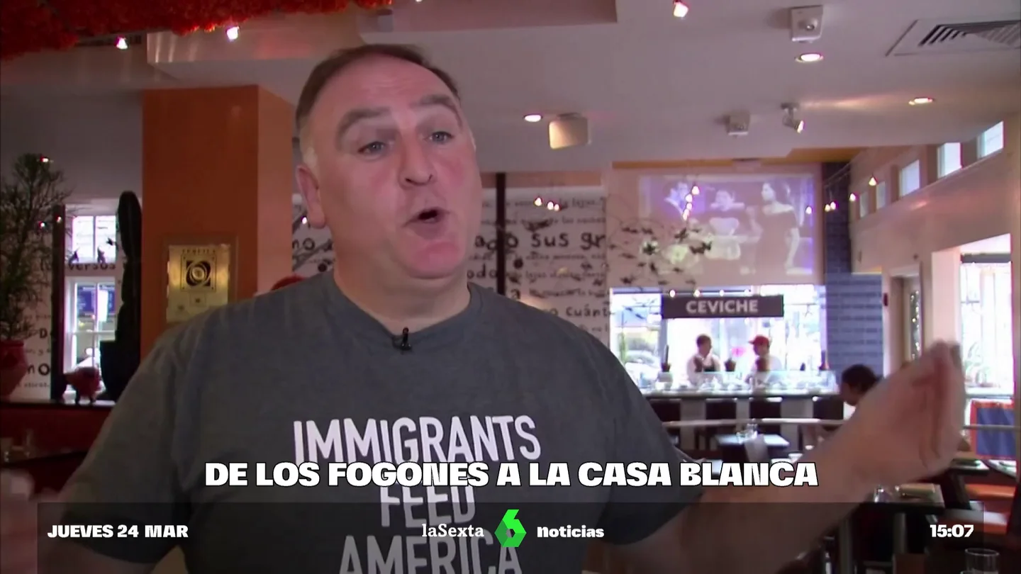 El chef José Andrés, a la Casa Blanca: Biden le nombra asesor en actividad física y alimentación saludable Referente internacional