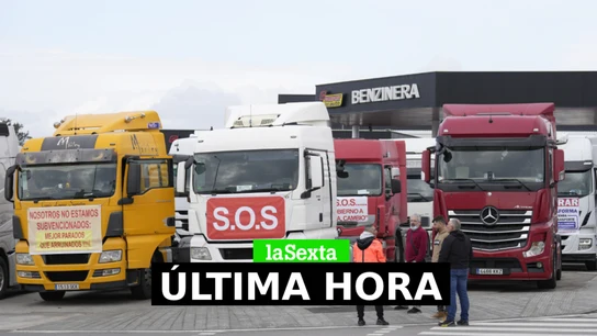 Huelga transporte: Última hora, hoy, los camioneros y transportistas en paro: en directo Huelga transporte: Última hora, hoy, los camioneros y transportistas en paro: en directo