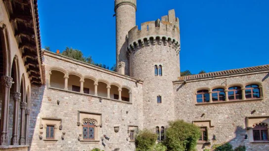 El castillo de Santa Florentina en la provincia de Barcelona El castillo de Santa Florentina en la provincia de Barcelona