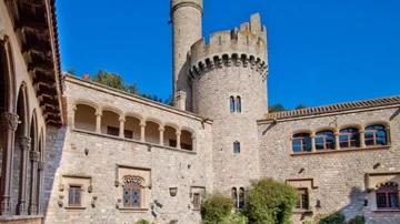 El castillo de Santa Florentina en la provincia de Barcelona