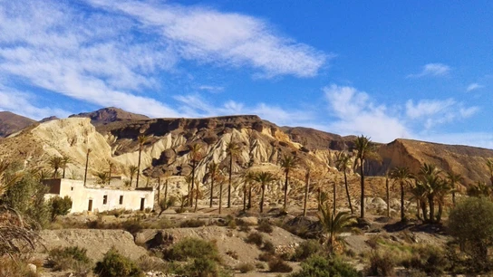 La sierra de Alhamilla, en Almería La sierra de Alhamilla, en Almería