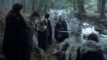 El bosque de Tollymore es donde los Stark encuentran a los huargos.