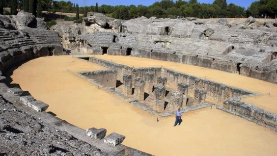 Las ruinas de Itálica en Sevilla Las ruinas de Itálica en Sevilla
