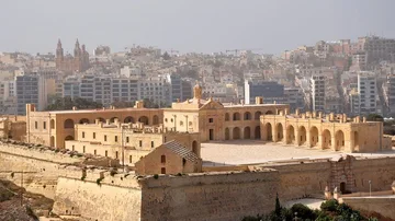 El Fuerte Manoel en Malta.