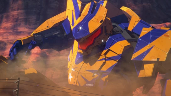 Este es el 'jaeger' que pilotan los dos protagonistas de la serie. Este es el 'jaeger' que pilotan los dos protagonistas de la serie.