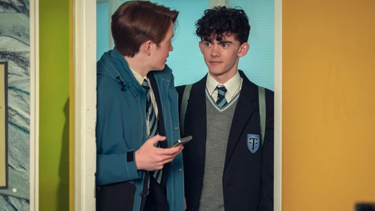 Estos son Charlie y Nic, los protagonistas de 'Heartstopper'. Estos son Charlie y Nic, los protagonistas de 'Heartstopper'.