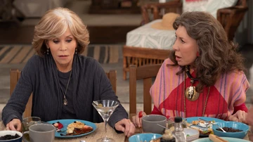 Jane Fonda y Lily Tomlin encaran los últimos episodios de 'Grace & Frankie'.