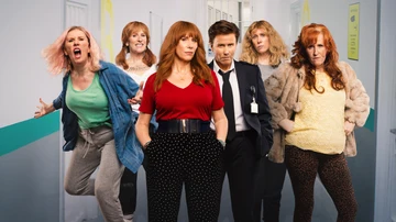 Estos son los protagonistas de 'Entre reja y reja'.