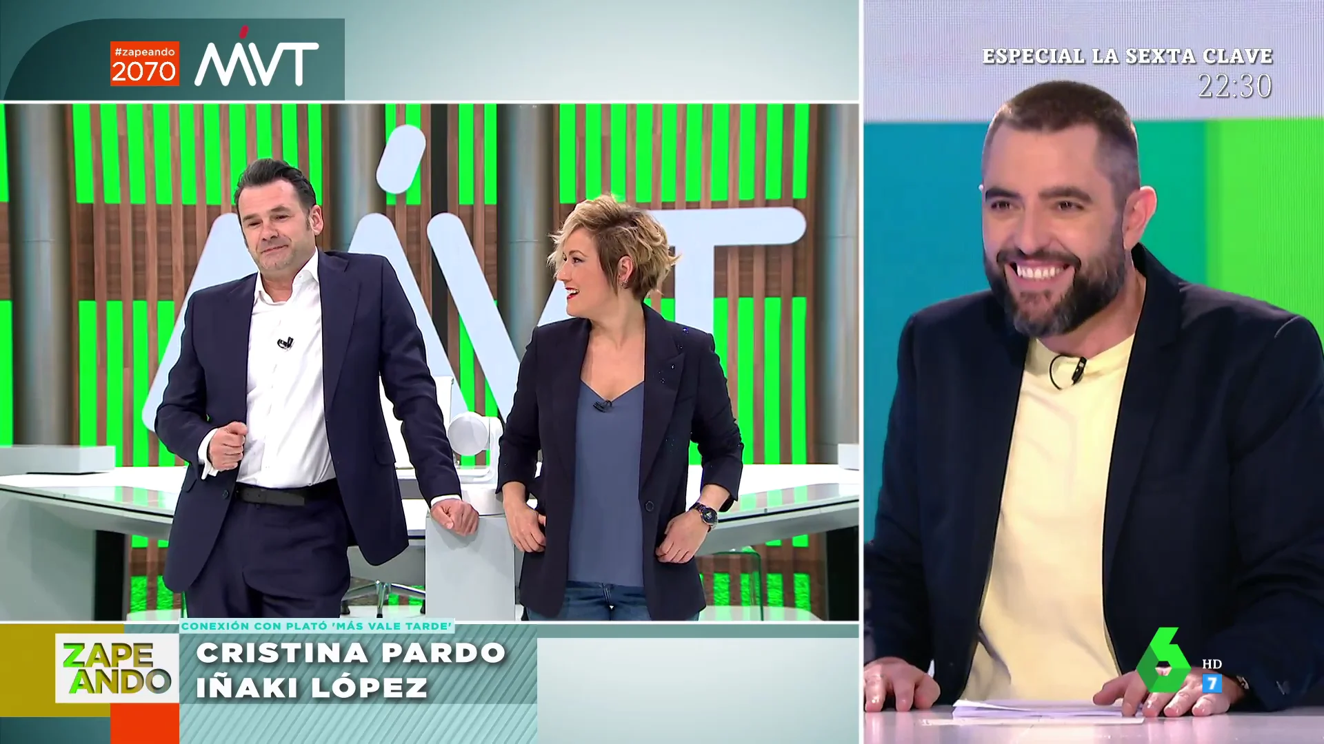 La anécdota de Iñaki López en la gasolinera que alucina a Cristina Pardo: "¿Pero a cuál vas?, ¿a la misma que El Dioni?"