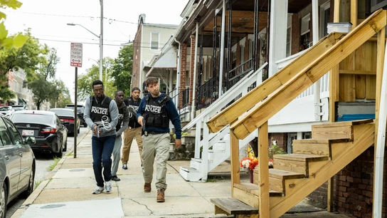 Estos son varios miembros de la Fuerza Especial de Rastreo de Armas de la policía de Baltimore. Estos son varios miembros de la Fuerza Especial de Rastreo de Armas de la policía de Baltimore.