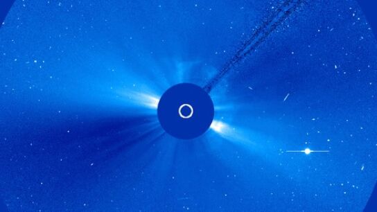 Imagen de la eyecci&oacute;n de masa coronal