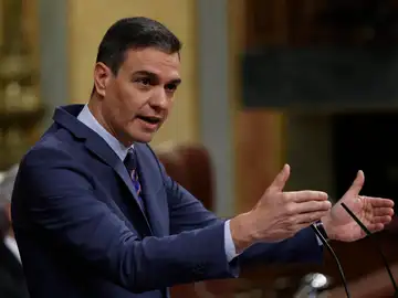 Pedro Sánchez da explicaciones en el Congreso.