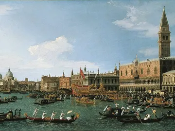 Il Bucintoro. Canaletto Il Bucintoro. Canaletto